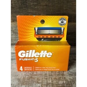 Gillette Fusion5 Power Razor Blades 4 Count Refill Pack NEW | MSRP‎ = $25